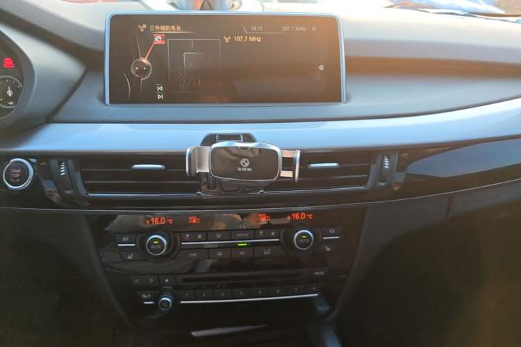 Used BMW X5 2016 xDrive35i parallel import Audio And AC Panel