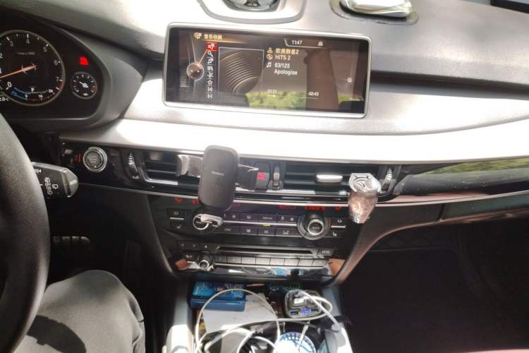 Used BMW X5 2016 xDrive35i parallel import Audio And AC Panel