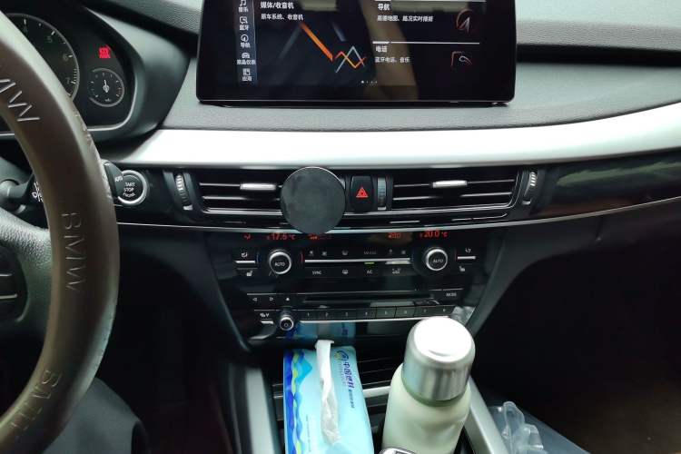 Used BMW X5 2016 xDrive35i parallel import Audio And AC Panel