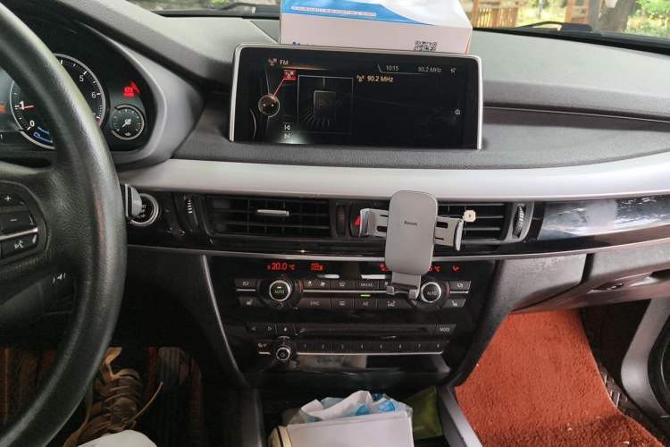 Used BMW X5 2016 xDrive35i parallel import Audio And AC Panel