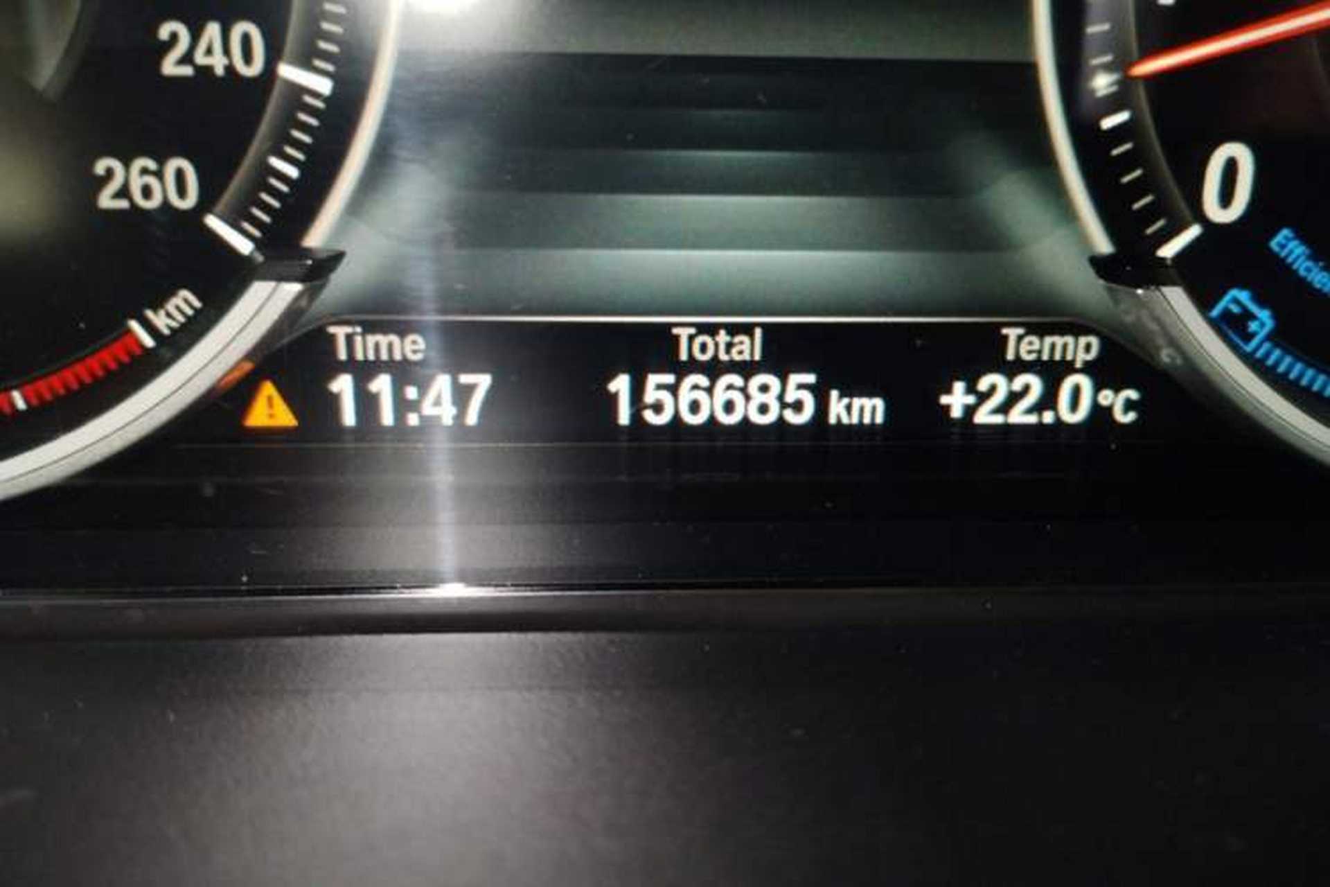 Used BMW X5 2016 xDrive35i parallel import Odometer Close Up