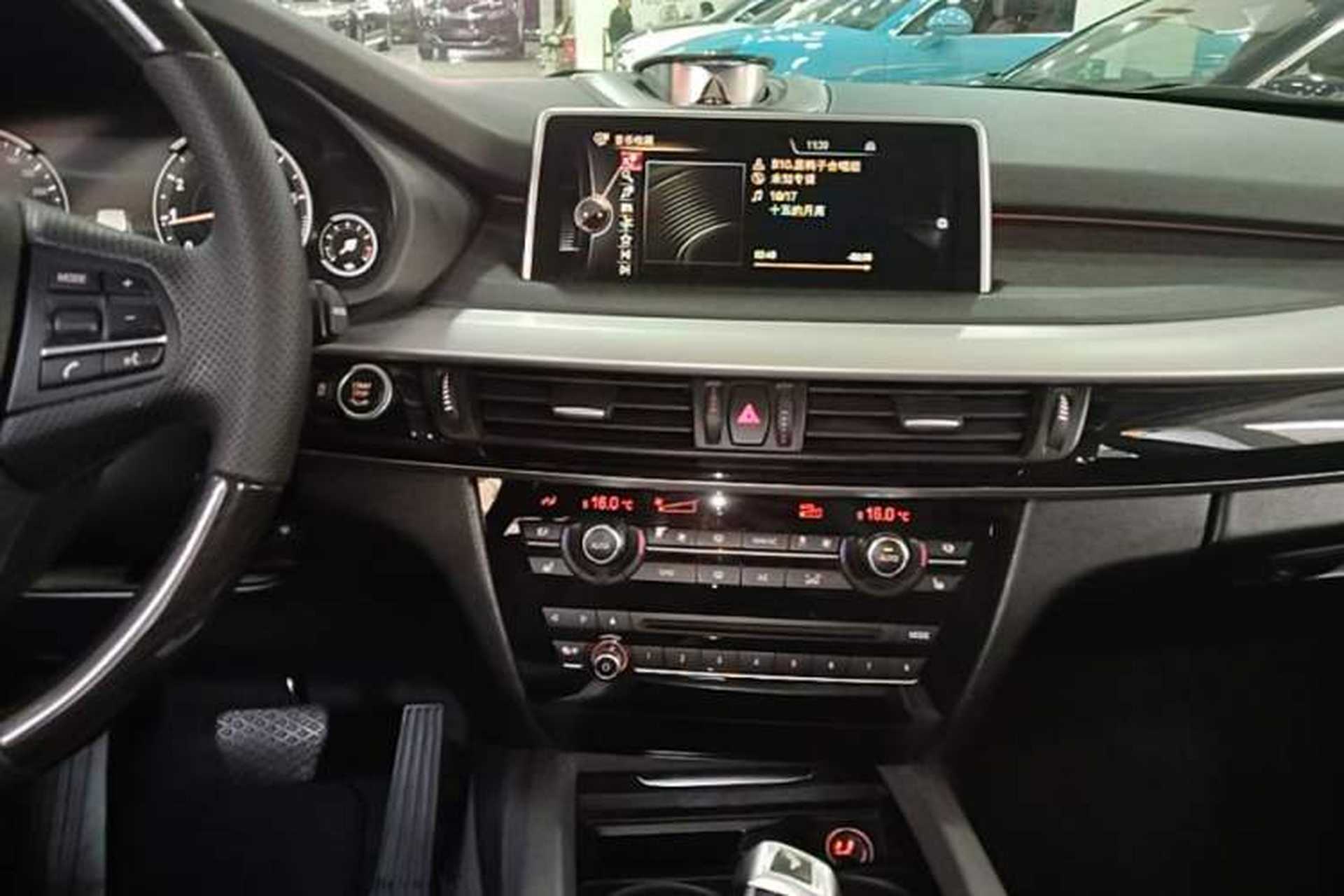 Used BMW X5 2016 xDrive35i parallel import Audio And AC Panel