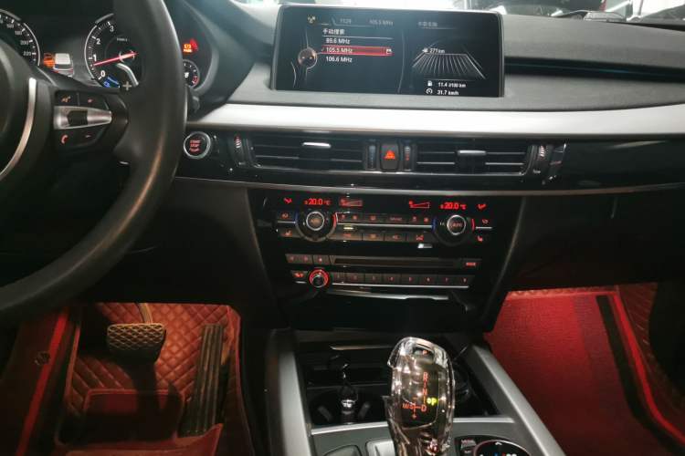Used BMW X5 2016 xDrive35i parallel import Audio And AC Panel