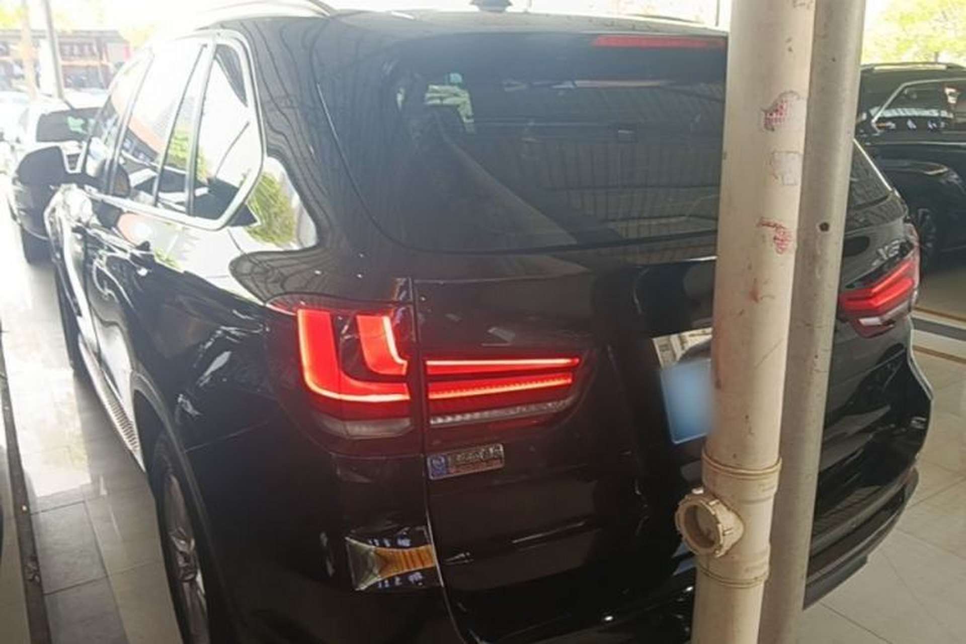 Used BMW X5 2016 xDrive35i Base Model Middle East Rear Left 45 Deg