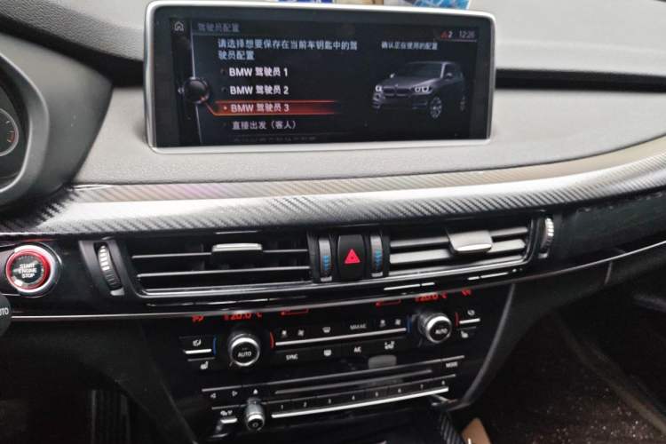 Used BMW X5  Audio And AC Panel