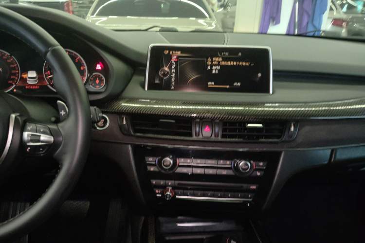 Used BMW X5 2017 xDrive35i Premium Luxury Middle East Audio And AC Panel