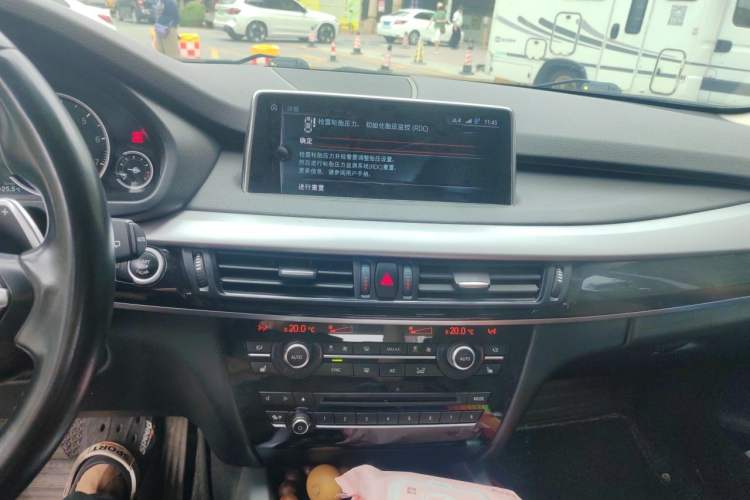 Used BMW X5 2017 xDrive35i parallel import Audio And AC Panel
