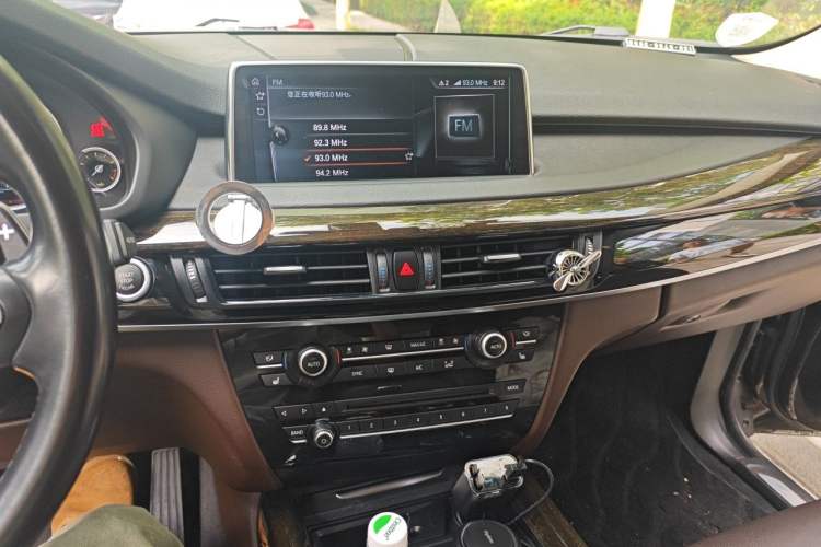 Used BMW X5 2017 xDrive35i Leading Model Audio And AC Panel