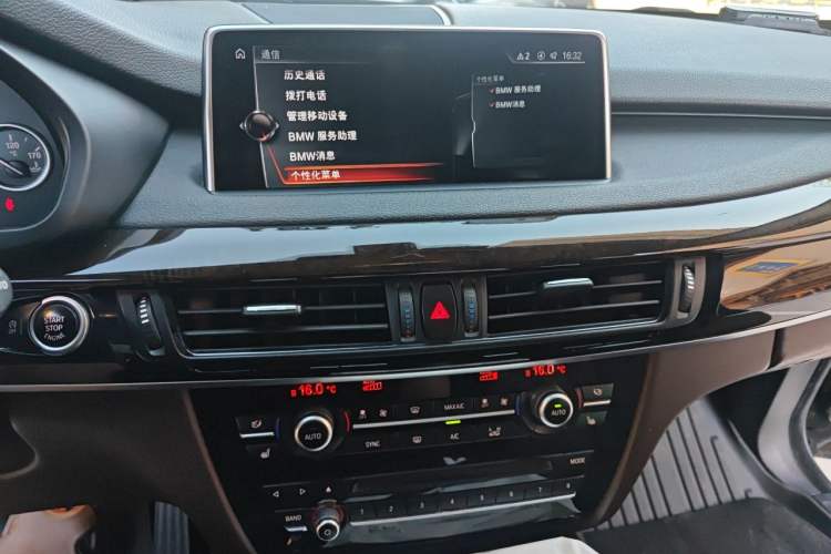 Used BMW X5 2017 xDrive35i Elegant Edition Audio And AC Panel
