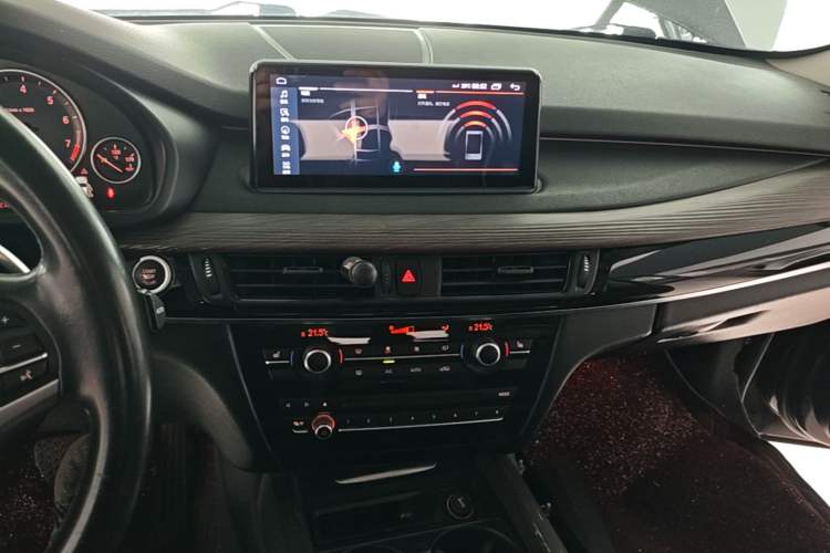Used BMW X5 2017 xDrive35i Standard Model U.S. Specification Audio And AC Panel