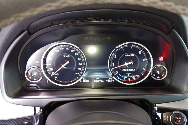 Used BMW X5 2017 xDrive35i Middle East Instrument Cluster