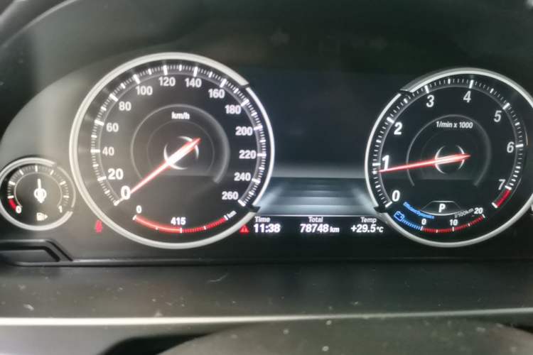 Used BMW X5 2017 xDrive35i Standard Model U.S. Specification Instrument Cluster