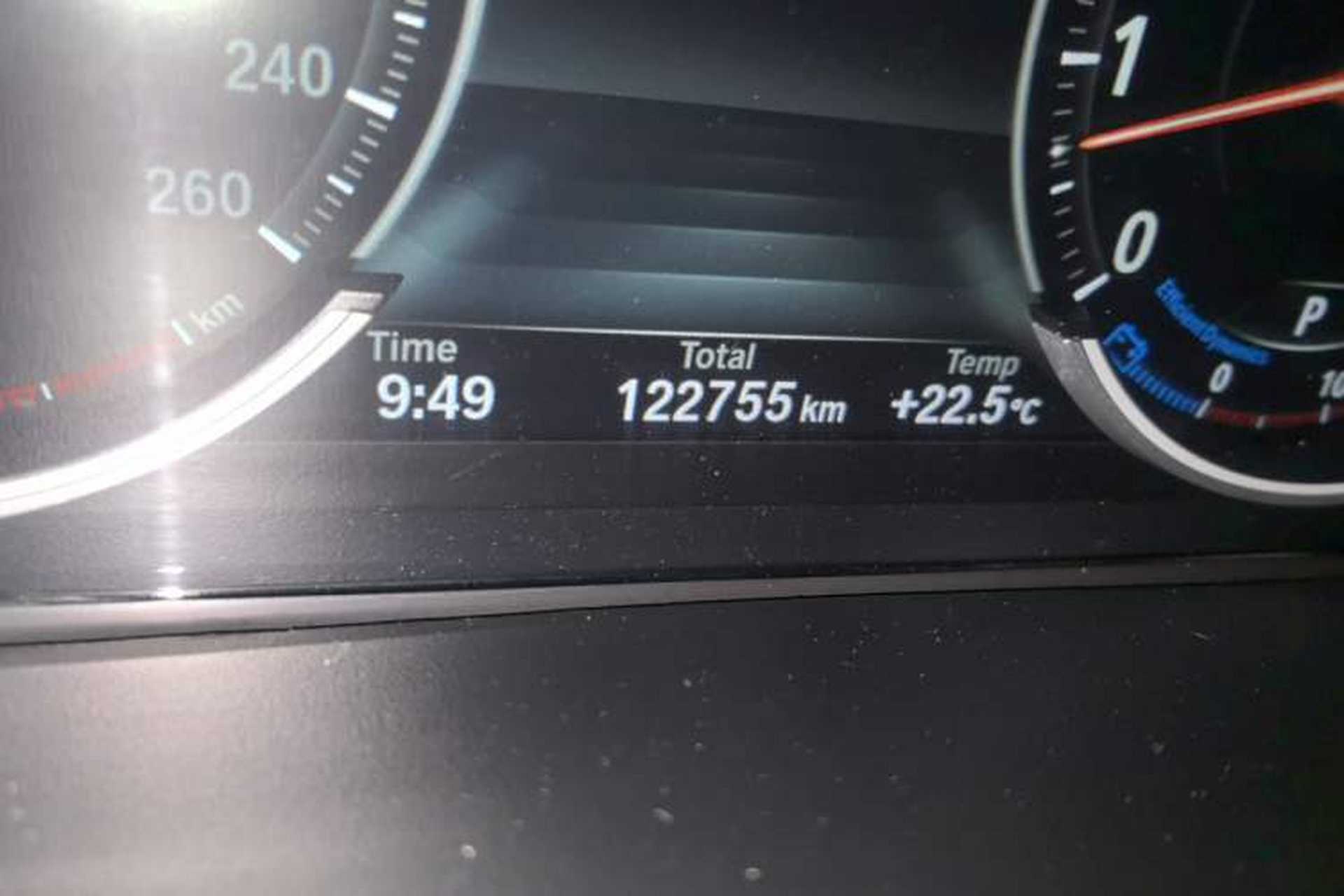 Used BMW X5 2017 xDrive35i M Sport Edition Odometer Close Up
