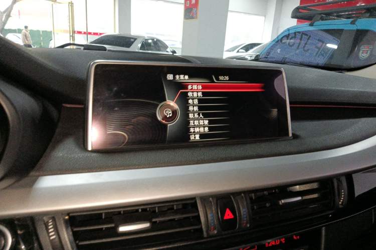 Used BMW X5 2017 xDrive35i Middle East Audio And AC Panel