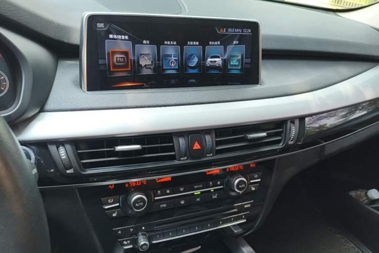 Used BMW X5 2017 xDrive35i parallel import Audio And AC Panel