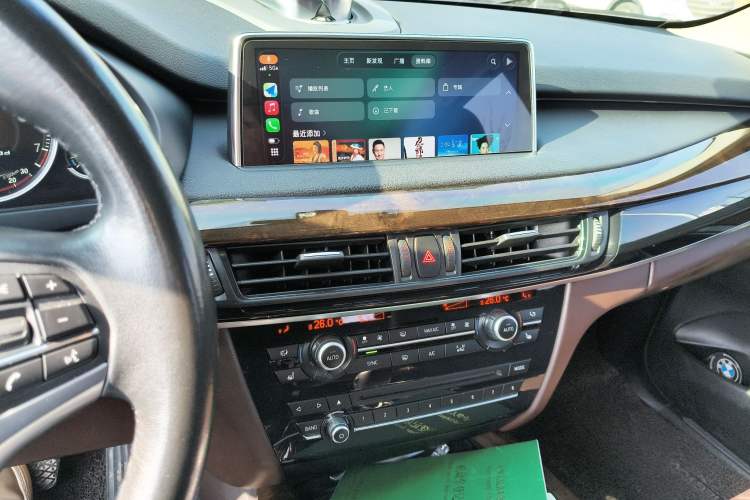 Used BMW X5 2017 xDrive28i Audio And AC Panel