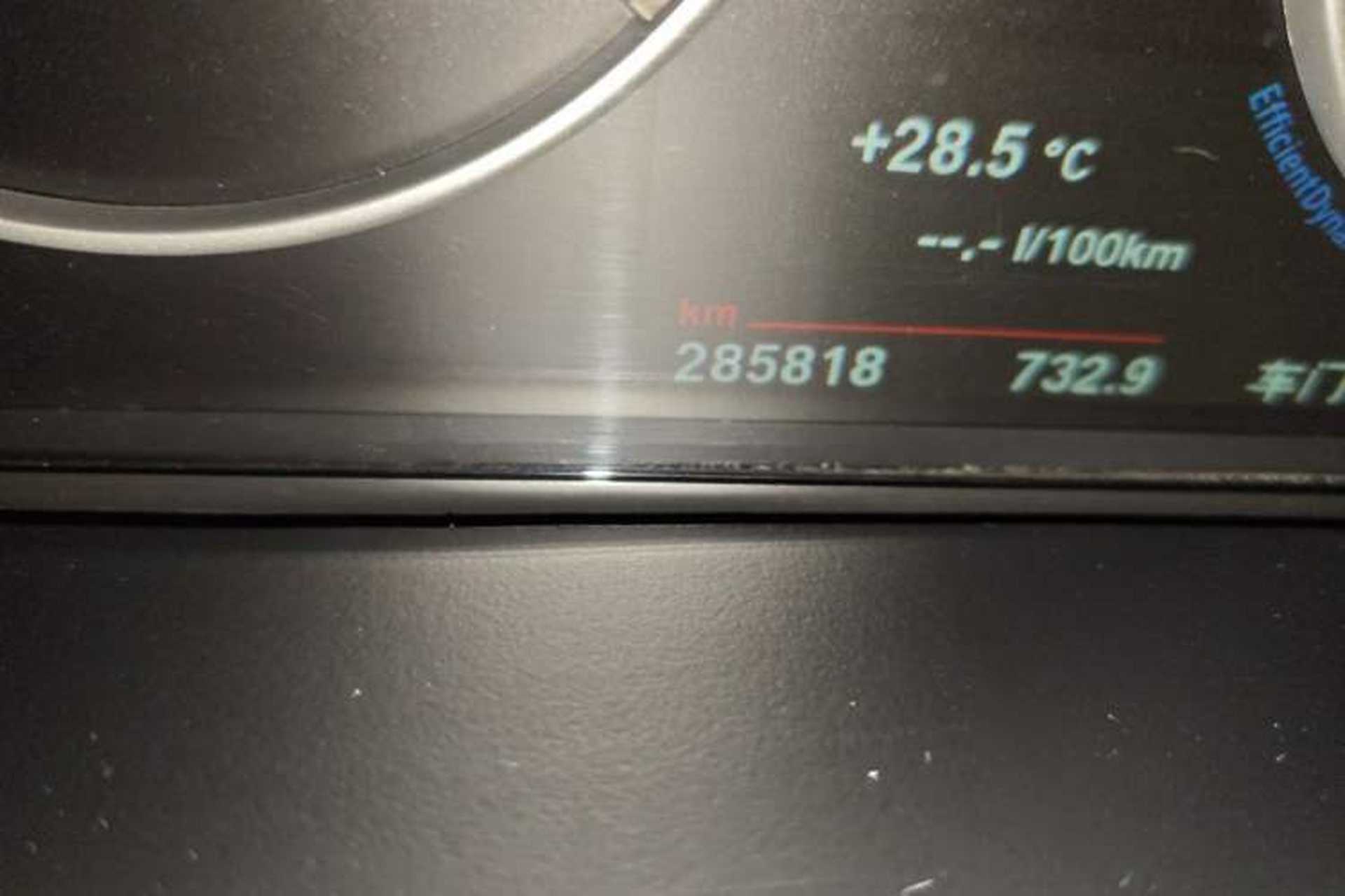 Used BMW X5 2017 xDrive28i Odometer Close Up