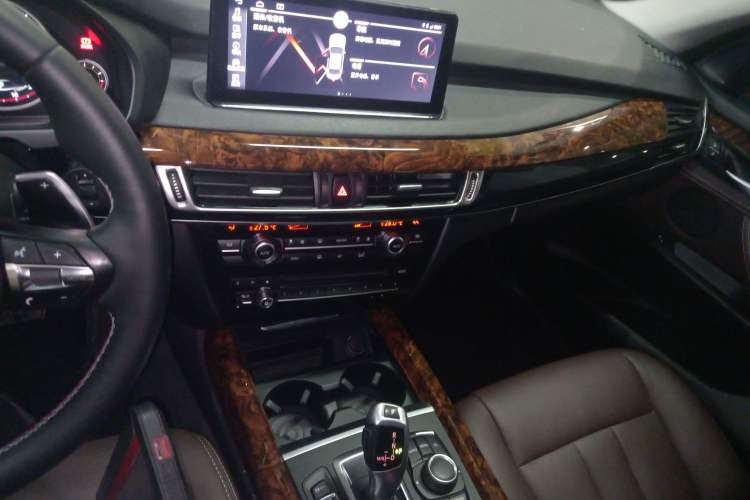 Used BMW X5 2017 xDrive35i parallel import Audio And AC Panel