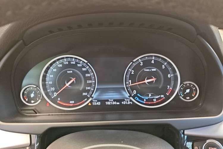 Used BMW X5 2017 xDrive35i Middle East Instrument Cluster
