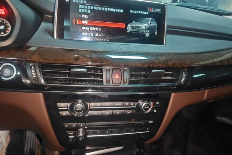 Used BMW X5 2018 xDrive28i Audio And AC Panel