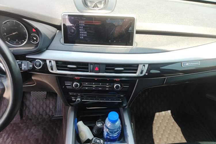 Used BMW X5 2018 xDrive35i M Sport Luxury Model Middle East Audio And AC Panel