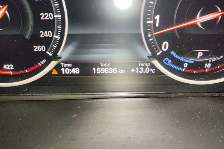 Used BMW X5 2018 xDrive35i M Sport Edition Odometer Close Up