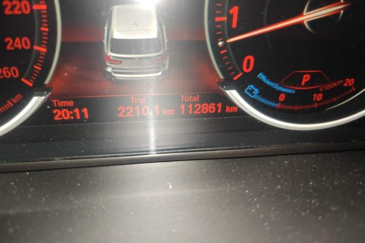 Used BMW X5 2018 xDrive35i M Sport Edition Odometer Close Up