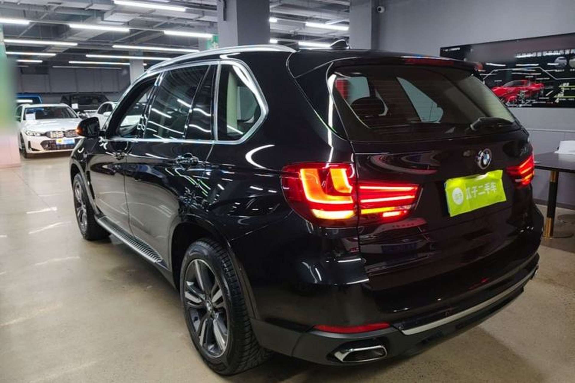 Used BMW X5 2018 xDrive35i Elegant Edition Rear Left 45 Deg