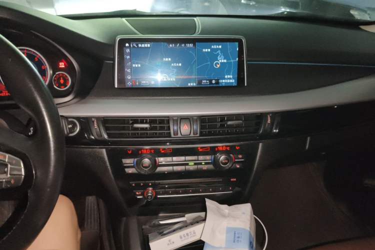 Used BMW X5 2018 xDrive35i Standard Model Small Screen Fabric Middle East Audio And AC Panel