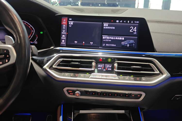 Used BMW X5 2019 xDrive40i M Sport U.S. specification Audio And AC Panel