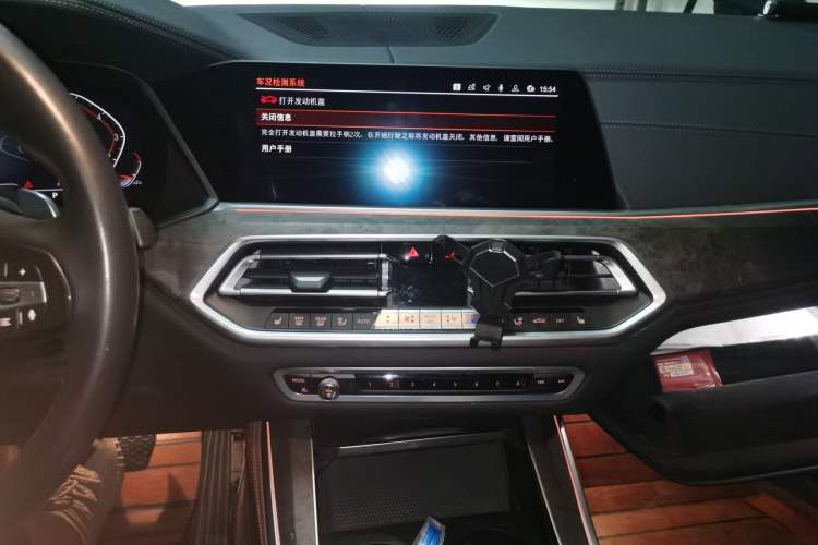 Used BMW X5 2019 xDrive30i X Design Package Audio And AC Panel