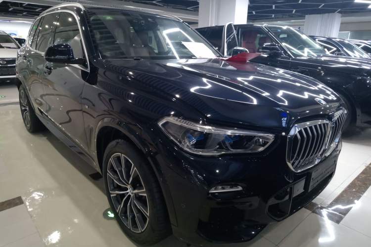Used BMW X5 2019 xDrive40i M Sport Package Front Right 45 Deg