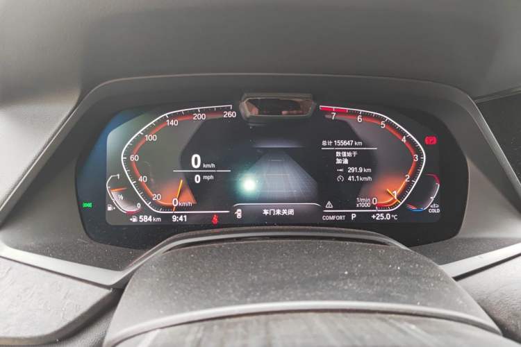 Used BMW X5 2019 xDrive40i Luxury Model with M Sport Package Instrument Cluster