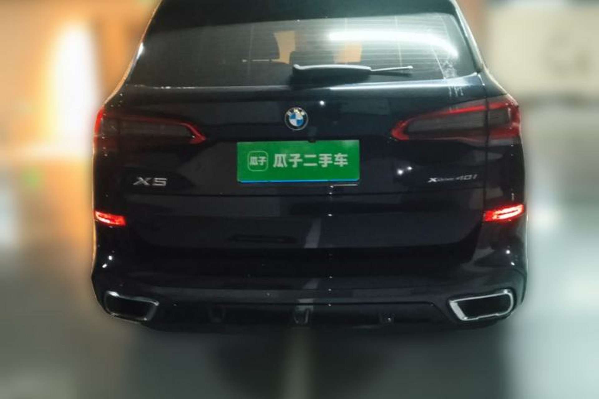 Used BMW X5 2019 xDrive40i Luxury Model with M Sport Package Rear
