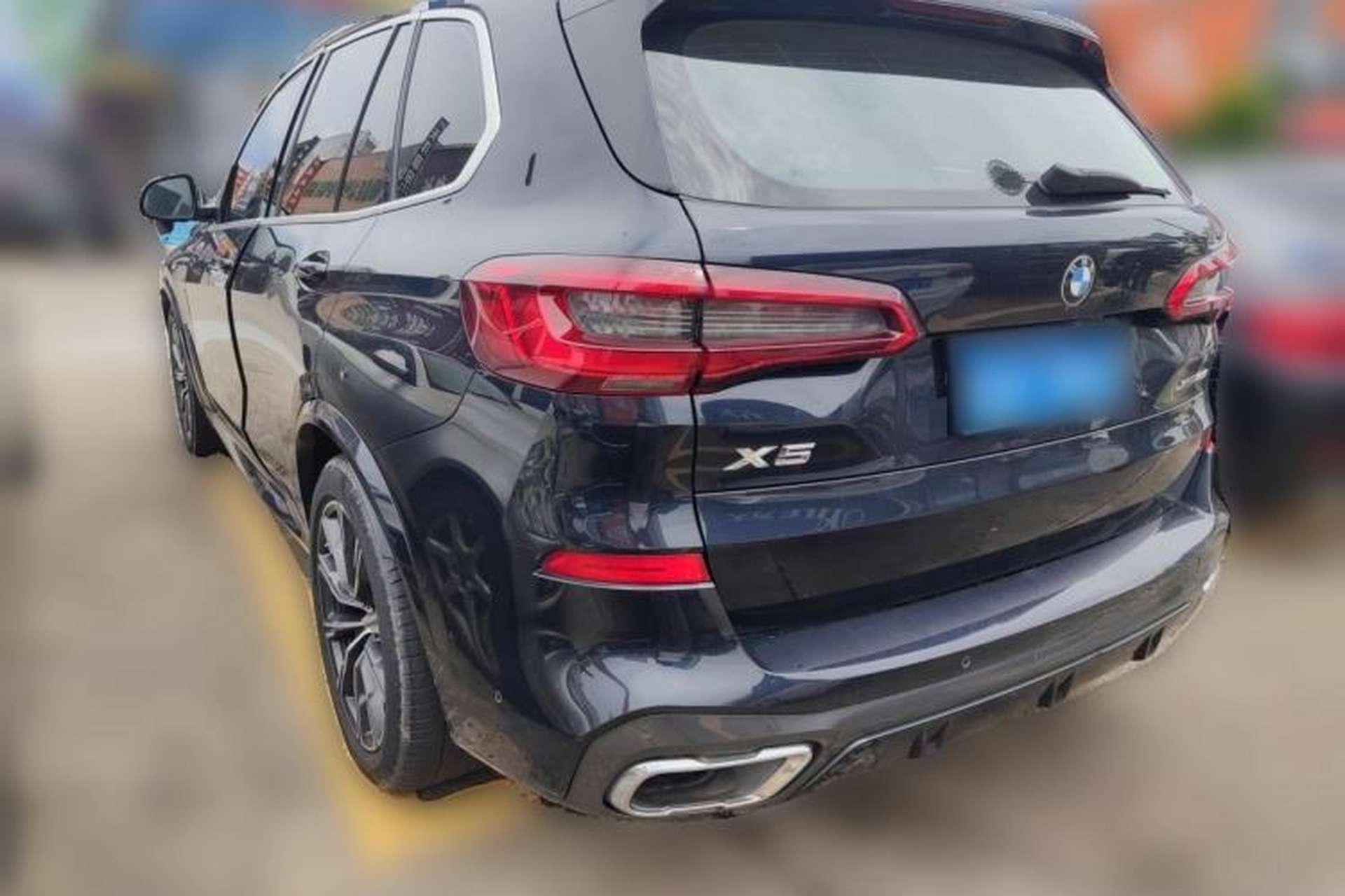 Used BMW X5 2019 xDrive40i M Sport Package Rear Left 45 Deg