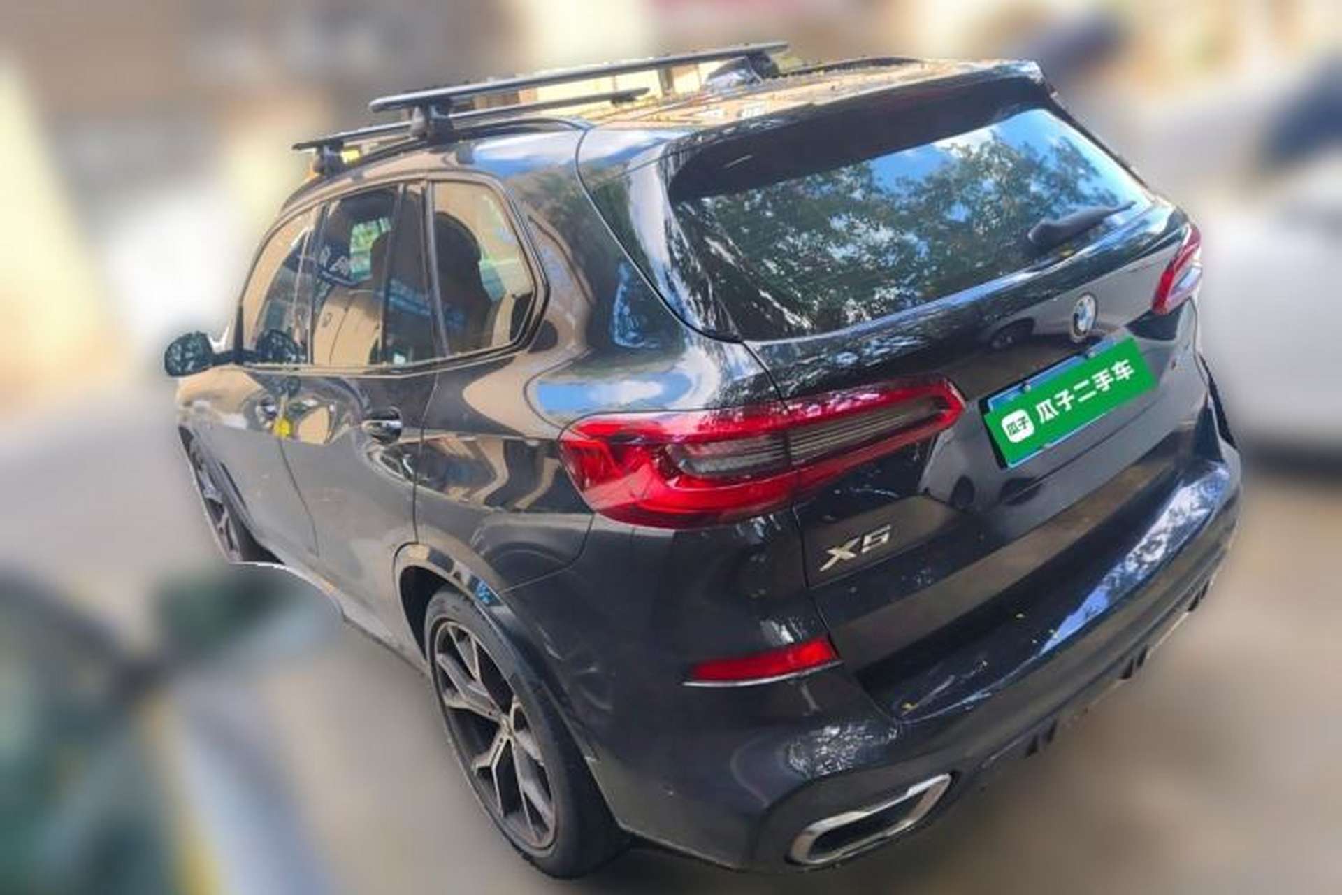 Used BMW X5 2019 xDrive40i Luxury Model with M Sport Package Rear Left 45 Deg