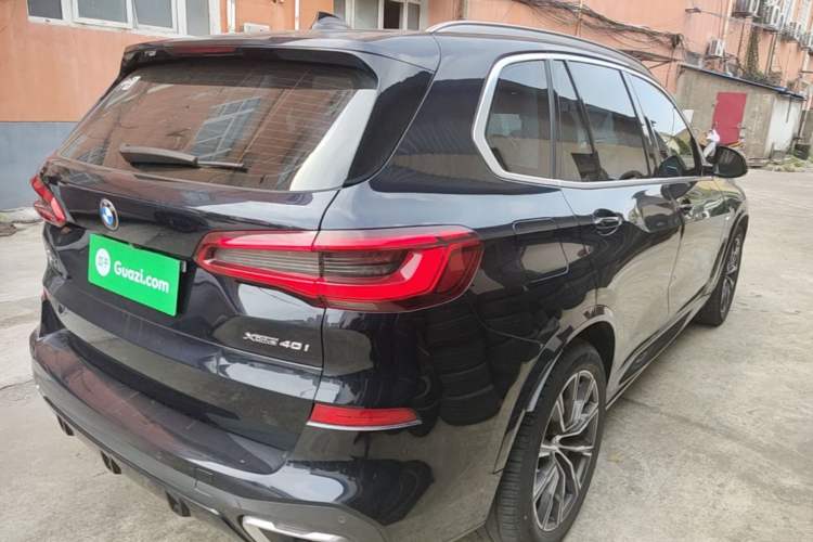 Used BMW X5 2019 xDrive40i M Sport Package Rear Right 45 Deg
