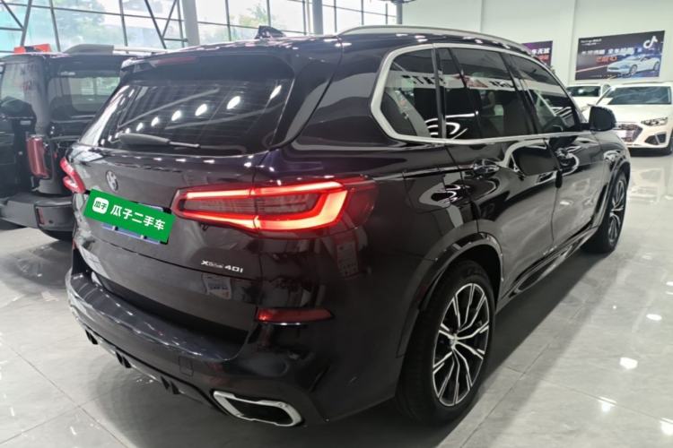 Used BMW X5 2019 xDrive40i M Sport Package Rear Right 45 Deg