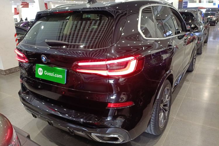 Used BMW X5 2019 xDrive40i M Sport Package Rear Right 45 Deg