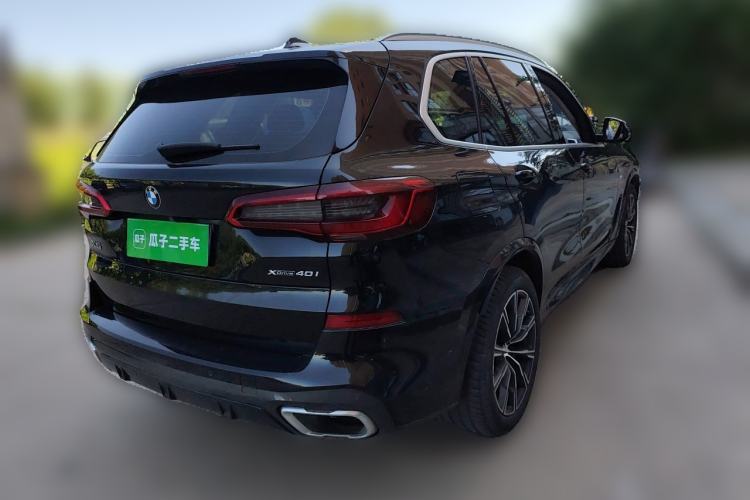 Used BMW X5 2019 xDrive40i M Sport Package Rear Right 45 Deg