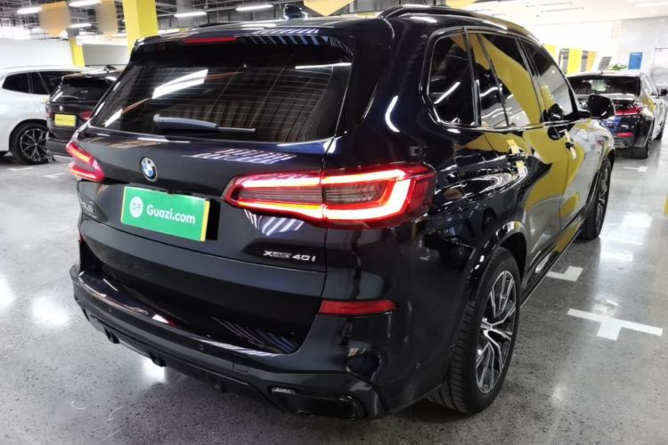 Used BMW X5 2019 xDrive40i M Sport Package Rear Right 45 Deg