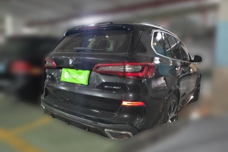 Used BMW X5 2019 xDrive40i Luxury Model with M Sport Package Rear Right 45 Deg