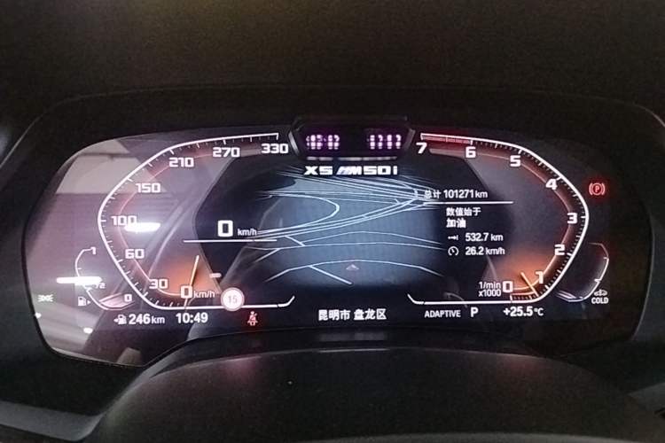Used BMW X5 2019 xDrive40i Luxury Model with M Sport Package Instrument Cluster