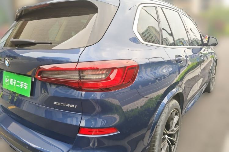 Used BMW X5 2019 xDrive40i M Sport Package Rear Right 45 Deg