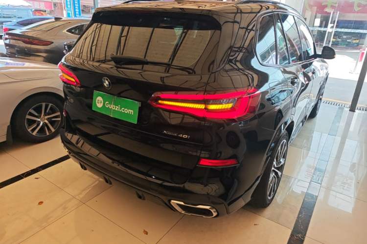 Used BMW X5 2019 xDrive40i M Sport Package Rear Right 45 Deg