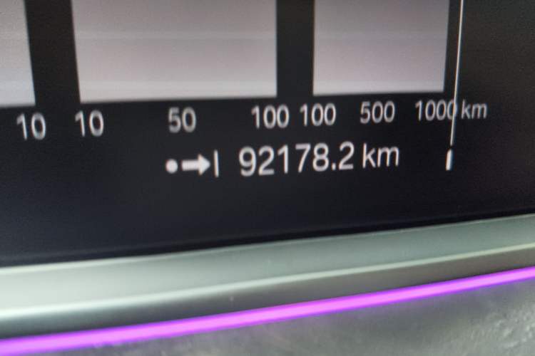 Used BMW X5 2019 xDrive30i M Sport Package Odometer Close Up