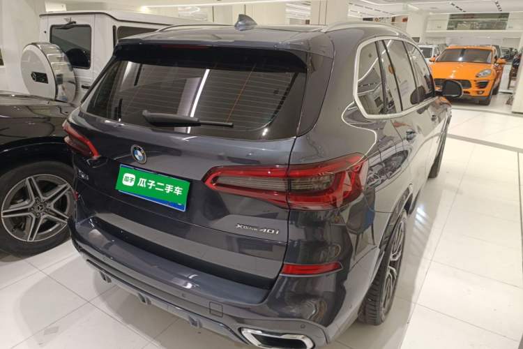 Used BMW X5 2019 xDrive40i M Sport Package Rear Right 45 Deg