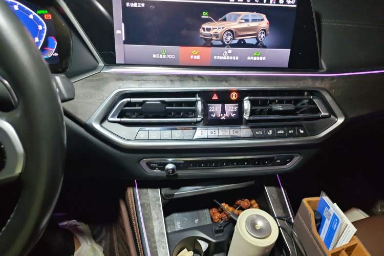 Used BMW X5 2019 xDrive40i M Sport Package Audio And AC Panel
