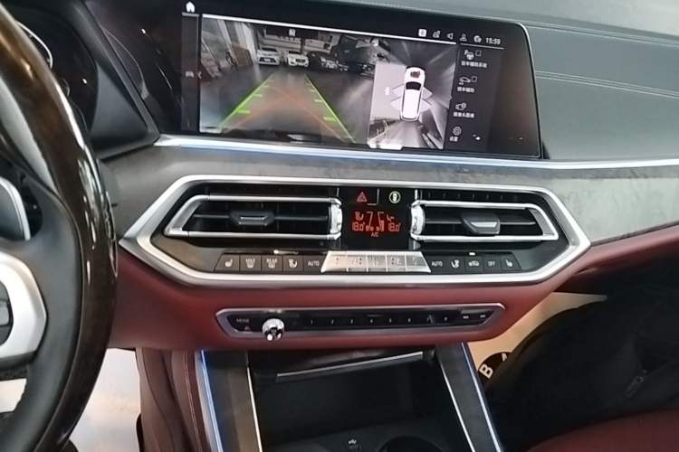 Used BMW X5 2019 xDrive40i M Sport Package Audio And AC Panel