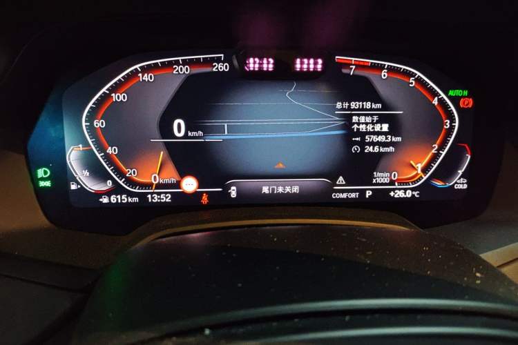 Used BMW X5 2019 xDrive40i Luxury Model with M Sport Package Instrument Cluster